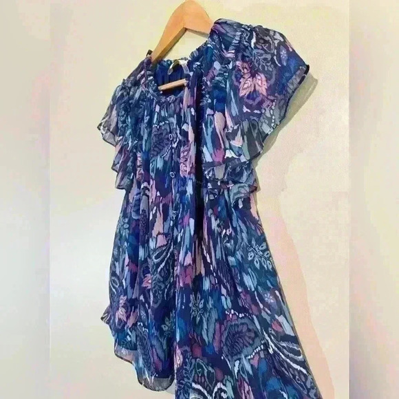 RAMY BROOK - Lola Printed Crew Neck Blouse - Picture 6 of 10